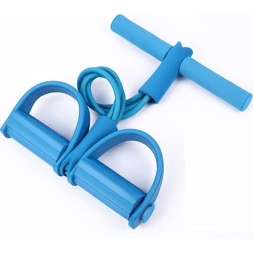 4 Tube Fitness Gum Resistance Bands Latex Pedal Exerciser Sit-up Pull Rope Gifts Elastic Bands Yoga Equipment Pilates Workout