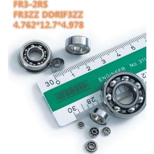 5pc Inch flange bearing fr3-2rs FR3ZZ DDRIF3ZZ 4.762*12.7*4.978 bearings for tranmition jmc