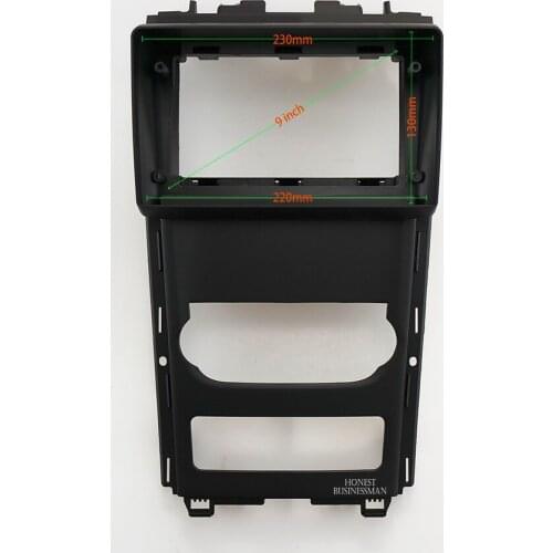 9 INCH Car Audio Frame GPS Navigation Fascia Panel Car dvd Plastic Frame Fascia is suitable for 2012 MAHINDRA XUV500