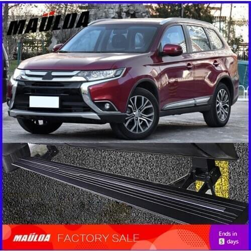 Car Accessories High quality aluminium alloy Automatic scaling Electric pedal side step running board for Outlander