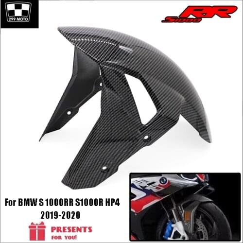 For BMW S1000RR S1000R HP4 2019 2020 motorcycle parts carbon fiber front fender fender splash guard s1000rr s1000r hp4