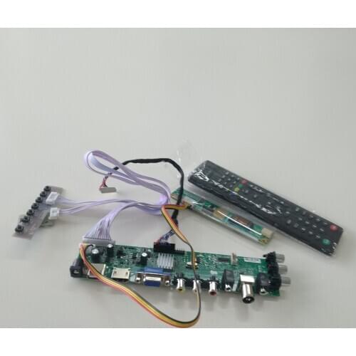 Kit for LTN141X8-L00 1 CCFL USB HDMI 3363 DVB-T 14.1" DVB-C LCD 30pin TV controller board VGA AV digital 1024X768