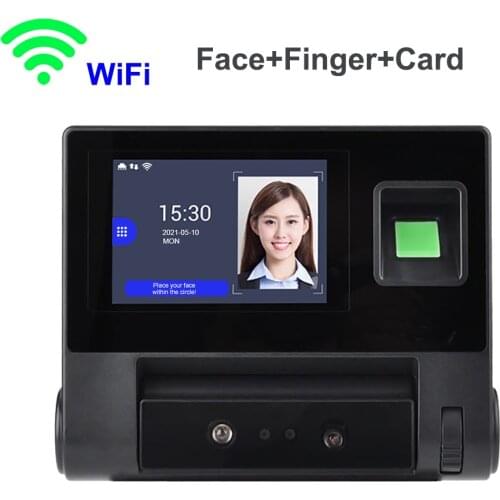 F80 Wifi Tcp/Ip Face Time Attendance and Door Lock Access Control System