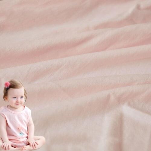 Good Quality Jersey Knit Cotton Fabric With Stretchy For baby Sewing Summer t-Shirt 50*140cm