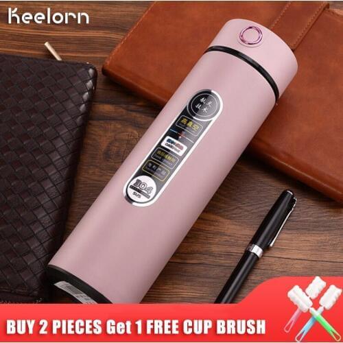 Keelorn 500ml Vacuum Flasks Thermoses Cup Business Coffee Mug Thermoscup Stainless Steel vacuum flasks for Car Water Bottle