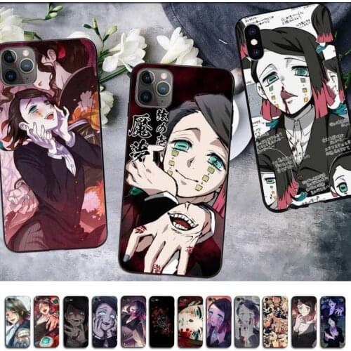 MaiYaCa enmu demon slayer anime Phone Case for iPhone 11 12 pro XS MAX 8 7 6 6S Plus X 5S SE 2020 XR cover