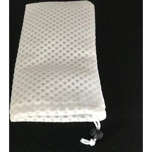 3D Aquarium Filter Bag Blankets Washable Reusable Mesh Foam Carpet Sock Drawstring Bag for Fish Marine Filtration Accessories