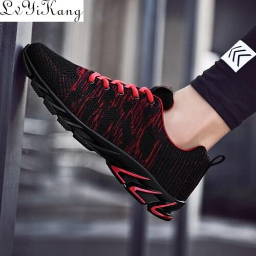 2019 Men Casual Shoes Breathable Sneakers Man Shoes Tenis Masculino Shoes Zapatos Hombre Sapatos Outdoor Shoes Size 39-45