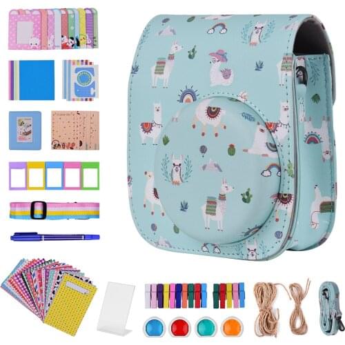 12-in-1 Instant Camera Bundle Kit for Fujifilm Instax Mini 11 with Camera Bag/Camera Strap/Photo Album/Photo Clips/Photo Frame