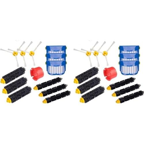 Replacement Accessories Kit 26 Pcs for IRobot Roomba 600 Series 675 690 671 652 650 620 Vac Part Filter Roller Brush