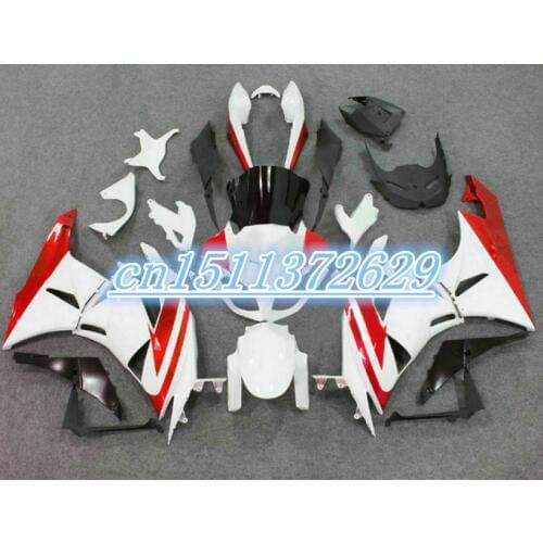 Dor-ABS white black red motorcycle body fairings set for Kawasaki ZX6R 2009 2010 2011 2012 fairing 09-12 D