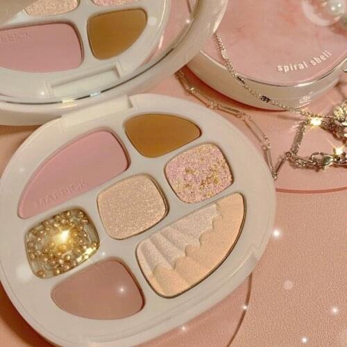 8Color Nude Eyeshadow Palette Long lasting Diamond Glitter Shiny Eye Shadow Make Up Pigmented Makeup Kit Cosmetics