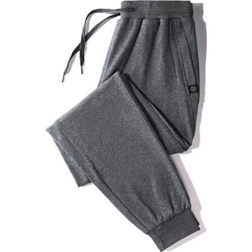 2020 Spring New Joggers Men Pants Autumn Harem Pants 95% Cotton Casual Sport Trousers Man Jogger Sweatpants Plus Size 7XL 8XL