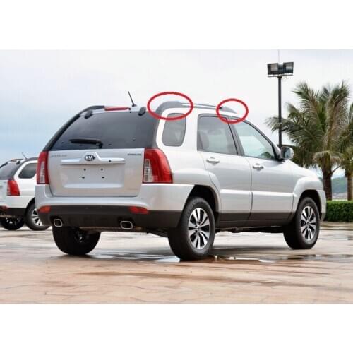 1pcs Roof Luggage rack guard Black color plasitc cover for Chinese KIA SPORTAGE SUV Auto car motor part