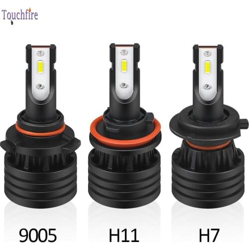 2pcs CSP 1860 M3 Car H1 H7 H4 LED Headlamp Auto Bulbs H11 H3 9005 9006 60W 6000K White 3000K Yellow 12V Auto Fog Light