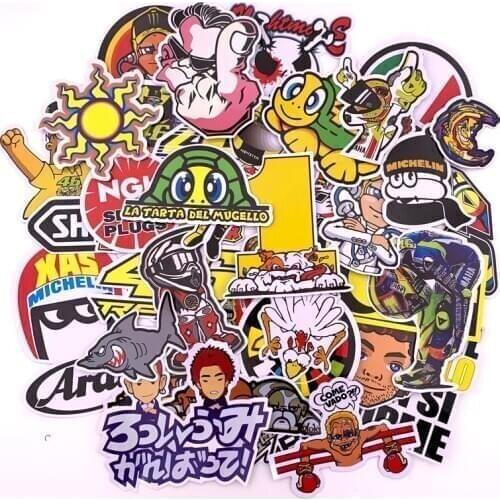 40PCS Mixed Vinyl Sticker Decal for Laptop Tablet Luggage Decorative Stickers for MacBook/xiaomi/Huawei Notebook skin