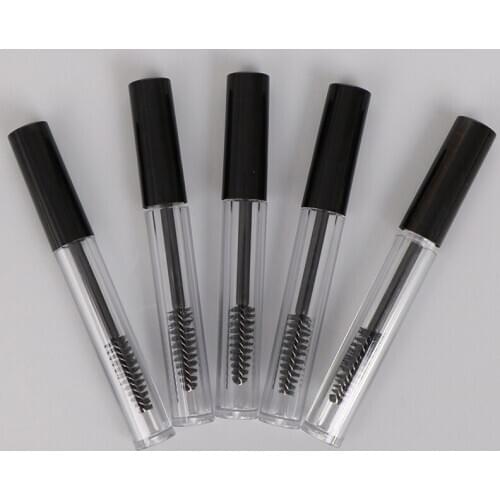 5PCS 3mL 0.8ML Empty Mascara Tube Eyelash Cream Vial/Liquid Bottle Container Cap