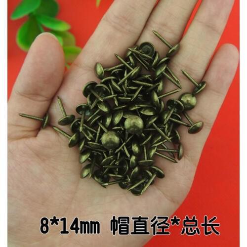 8mm*14mm bronze bubble nail decorative sofa nails pin technology drum antique taciturnly