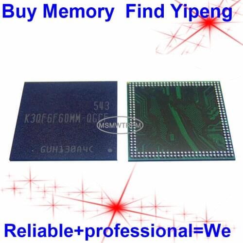 K3QF6F60MM-QGCF BGA216Ball LPDDR3 3GB Mobilephone Memory New original and Second-hand Soldered Balls Tested OK