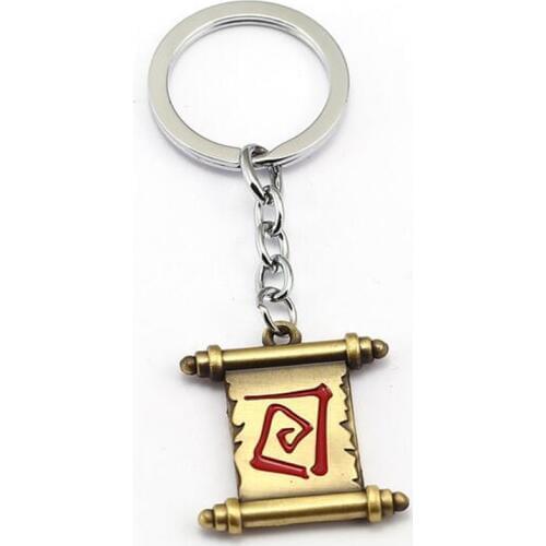 Game Series Dota 2 Keychain Butcher Pudge Key Chain Immortal Dragon Talon Hook Alloy Dota2 Keyring For Women Men Jewelry