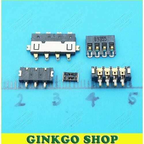 5Models 25pcs/lot Original New Battery Connectors for Xiaomi 1 2s Mi2 Redmi note mi4/3 Phone Battery Contacts Pins