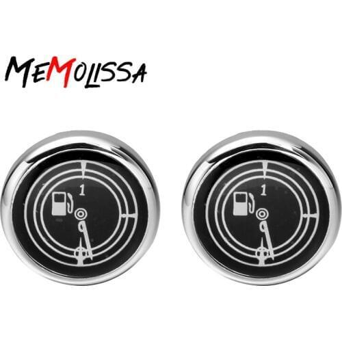 MeMolissa 3 pairs New Mens Fashion Jewellery Cufflinks Black Round Table Cufflinks wholesale and retail oil