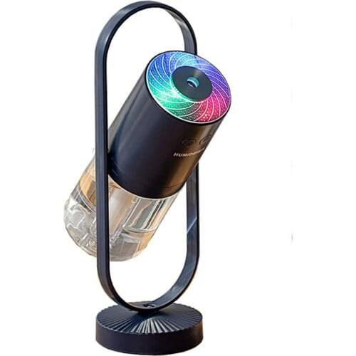 Portable Mini Humidifiers 200ml Whisper Quiet Small Cool Mist USB Personal Night Light Desktop Humidifier For Baby Bedroom Trave