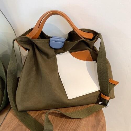 Luxury Cloth Handbags Women Bags Designer High Quality Canvas Shoulder Messenger Crossbody Bag Ladies Hand bag Purse