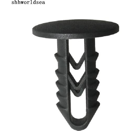 Shhworldsea Free shipping 100pcs Nylon Grey Trim Panel Retainer For European Car For Fiat