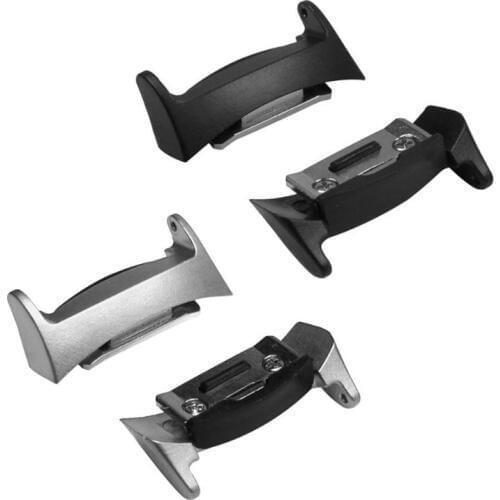 ALLOYSEED 2pcs Stainless Steel Watch Band Connector Adapter 20mm For Samsung Gear S2 RM-720 D22 Watchband Connection Accessories