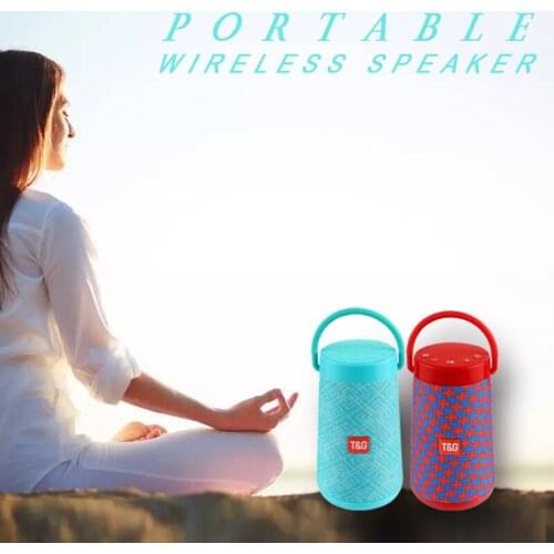 TG133 wireless bluetooth speaker, MP3 outdoor waterproof portable speaker, mini subwoofer music system, with FM radio TF USB aux