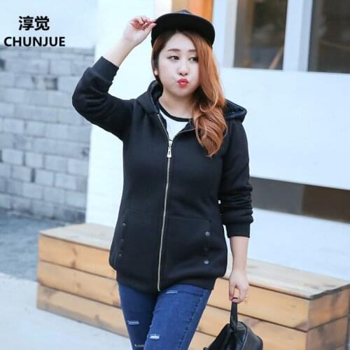Hoodies Women Sweatshirt Warm Winter Autumn Spring New Casual Hooded Jacket Coat Plus Size 5XL 7XL Oversized Tops Free Shipping