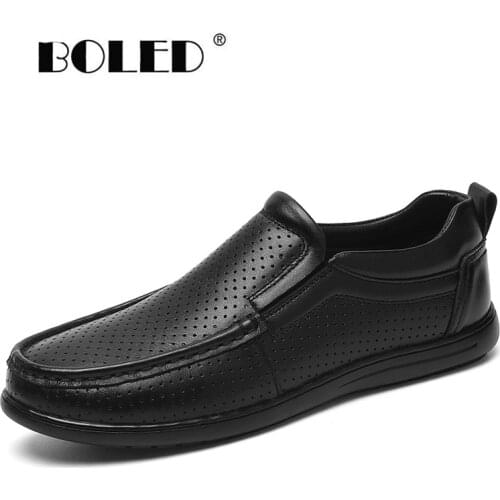 Natural Leather Men Shoes Loafers Moccasins Anti-Skid Autumn Casual Shoe Classic Comfy Driving Shoes Men Zapatos Hombre