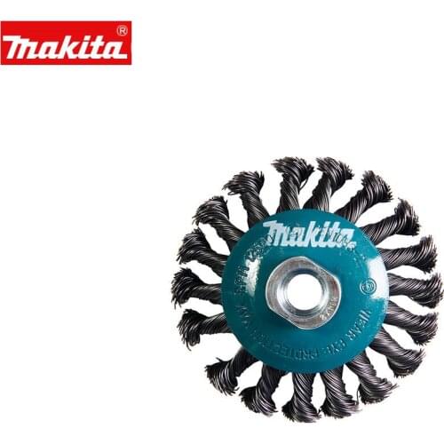 Japanese basin type knot wire brush twist screw disc brush knot wire brush angle grinder 125mm 150mm grinder