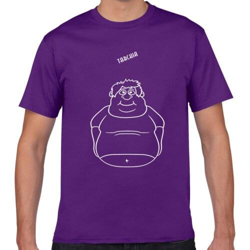 TARCHIA 2021 New Top Style Spring Print Fat Oversized Pullover Tees Tops Fashion Casual T Shirt Men Cotton Slim Fit Homme