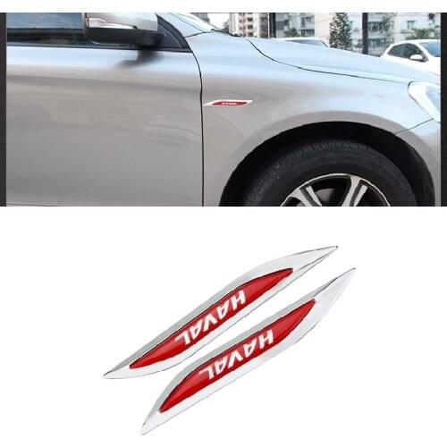 2PCS Car Fender Rear Trunk Sticker for Haval Logo H3 H6 H2 H5 H7 H8 H9 H6 Sport Coupe M2 M4 T FEK Silah Tabanca Korna Decoration
