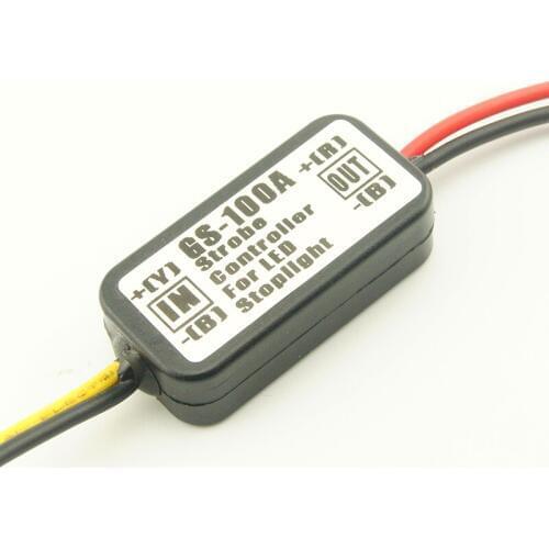 20pcs NEW GS-100A LED Brake Stop Light Strobe Flash Flashing Controller Box
