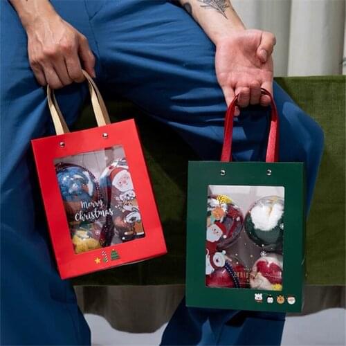 4pcs Childrens Christmas Gift Bag For Girlfriend Boys Coral Velvet Socks Creative Small Gift Set