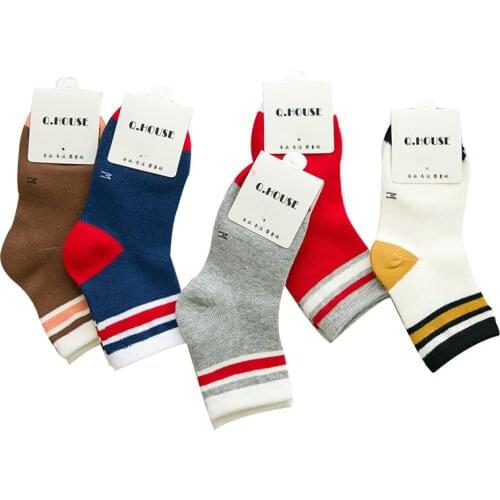 5 pairs / lot children socks 2016 autumn & winter cotton cartoon kids socks2 - 11 years boys girls socks kids cute socks