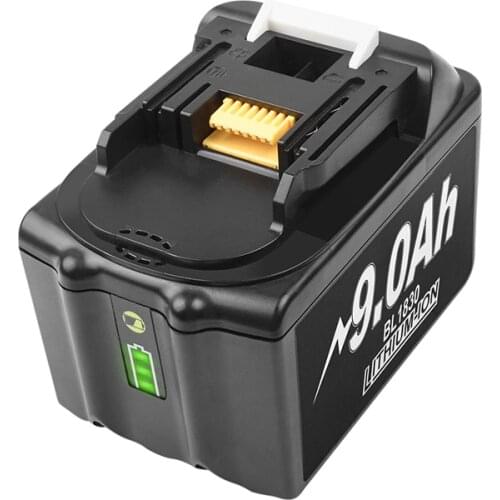 9000mAh 18V 18 Volt Battery for MAKITA BL1830 LXT400 194309 1 BL1815 BL1835 BHP451Z BHP452SHE BHP452Z BHP452 BHP452HW BHP452RFE