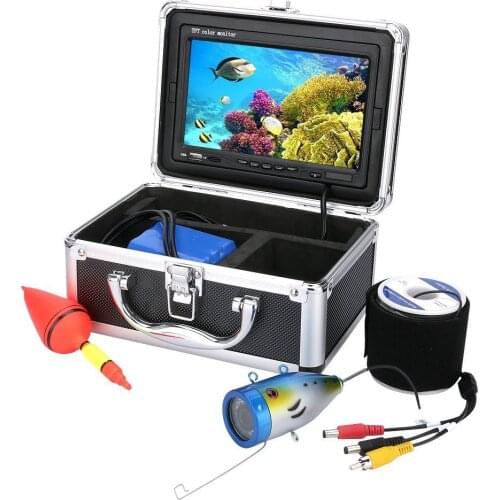 7'' LCD Screen 15M 1000TVL Fish Finder Underwater Fishing Camera 92 Degrees 38.5mm Endoscope Camera