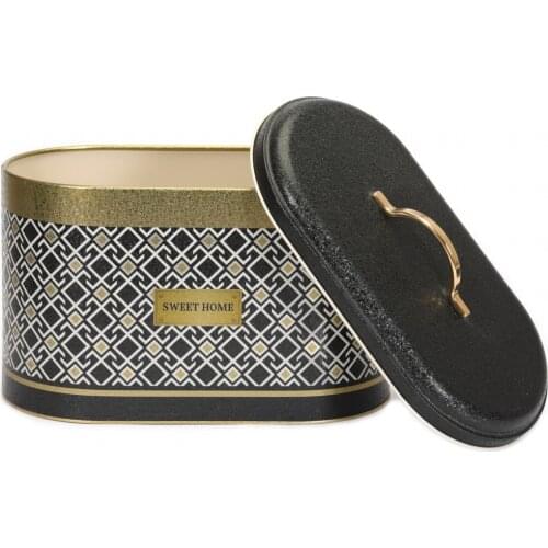 ALASSO ekmek kutusu dolap demir aperatif kutusu masaüstü bitirme toz geçirmez saklama kutusu depolama kutusu kaleci gıda yapılan