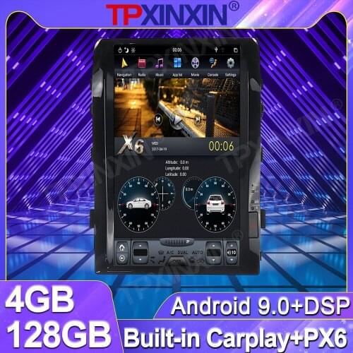 For Toyota Land Cruiser 200 LC200 2008 - 2015 Android Tesla Big Screen Car Radio Tape Recorder Multimedia Video Player GPS Navi