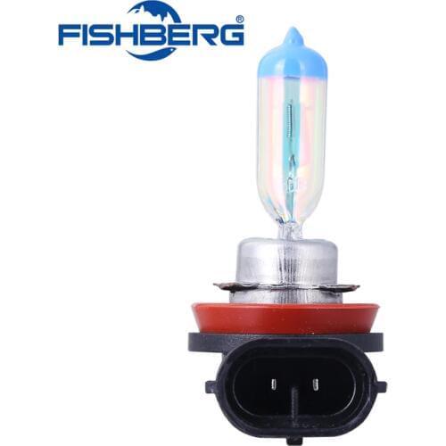 Car Spare Halogen Lamp H11(PGJ19-2) 12V 55W For Universal Replacement Rainbow Gold Color Headlight For Car Fog light