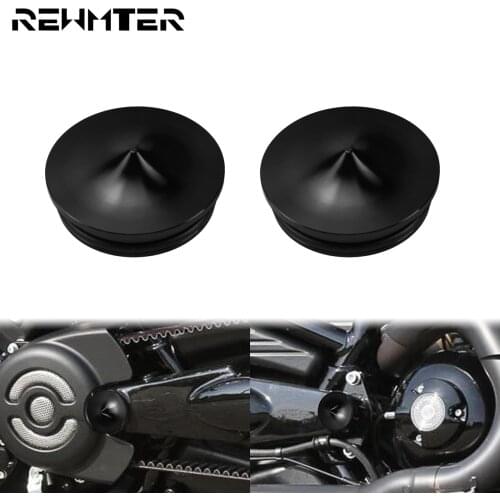 Motorcycle 2PCS Swingarm Covers Black Aluminum For Harley V-Rod 2006-17 Night Rod Special Muscle XG750A VRSCD VRSCA VRSCR VRSCX