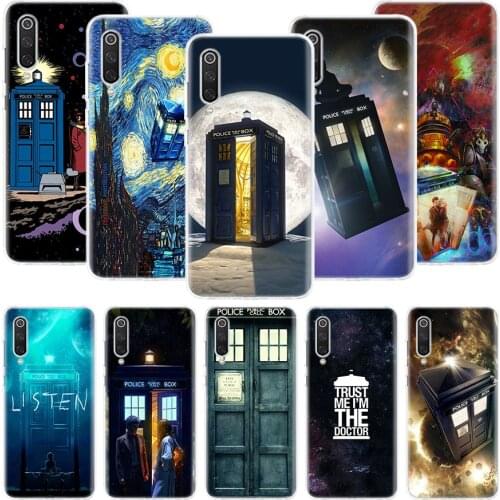 Tardis Box Doctor Who Phone Case For Xiaomi Redmi Note 10 9 8 Pro 9S 8 8T 7 6 5 6A 7A 8A 9A 9C 4X S2 K20 K30 Art Cover Coque