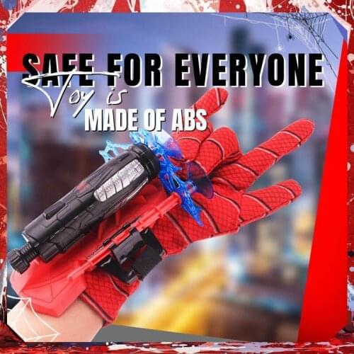 Kids Plastic Cosplay Glove Hero Launcher Wrist Toy Set Funny Childrens Educational Toys