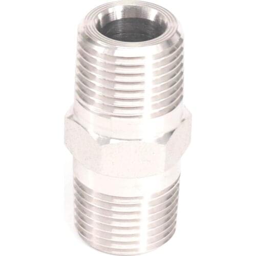 3/4" NPT Male 304 Stainless Steel Hex Nipple Forged Pipe Fitting Water Gas Oil 3000 PSI