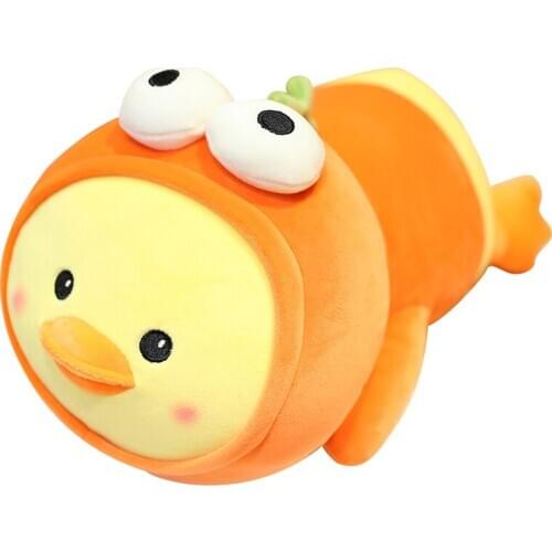 Lovely Duck Toy Cartoon Frog Bunny Shiba Inu Dog Plush Toys Stuffed Animals Plush Doll Soft Long Sleep Pillow Kids Girls Gift