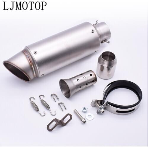 For Suzuki GSXR600 GSXR750 GSXR1000 SV650 CBR600 Katana Universal Motorcycle Exhaust Muffler Escape Moto Exhaust And DB killer